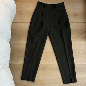 Babaton Dark Forest Green Women's Pantsuit Pants